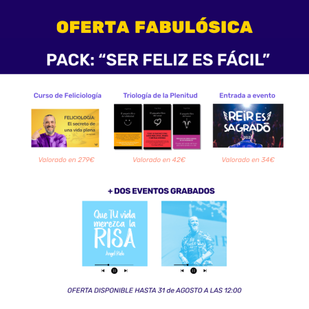 Pack Ser Feliz es Fácil (Oferta Fabulósica) 2 Cuotas